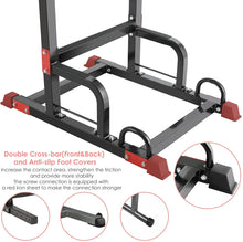Lade das Bild in den Galerie-Viewer, Power Tower Klimmzugstange 200kg – Multifunktionales Krafttraining für Zuhause