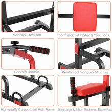Lade das Bild in den Galerie-Viewer, Power Tower Klimmzugstange 200kg – Multifunktionales Krafttraining für Zuhause
